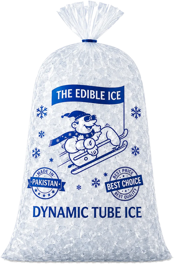 Tube Ice 3 KG bag
